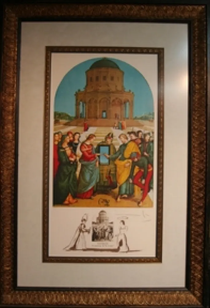 Lithograph Dali - 	Raphael 