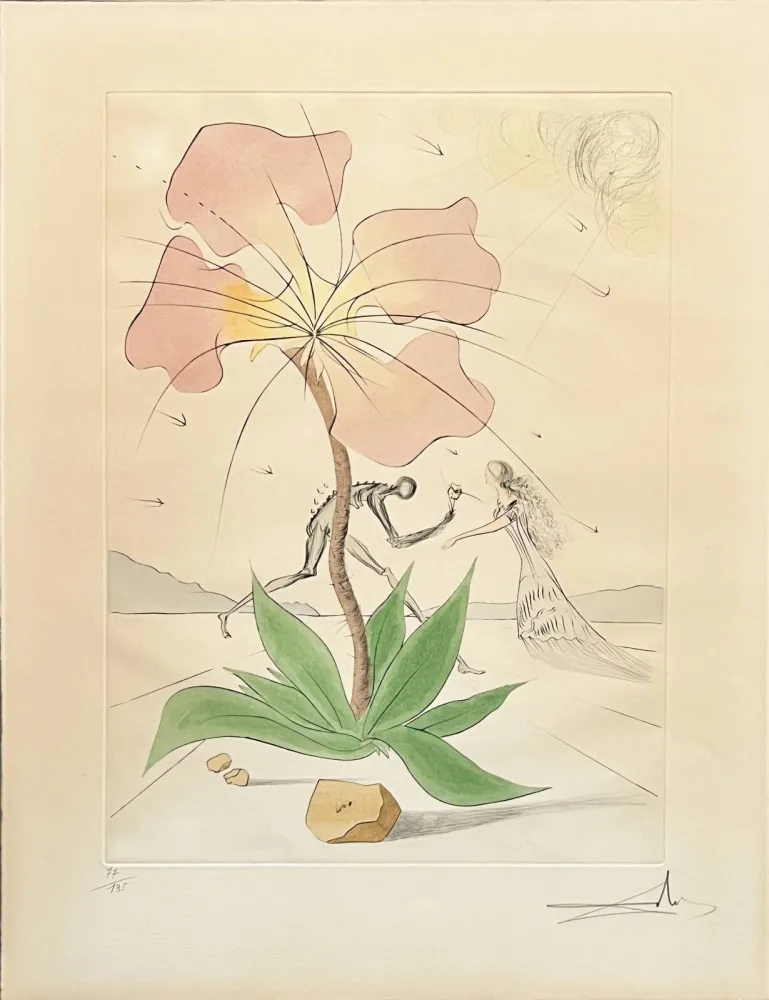 Engraving Dali - Reuben