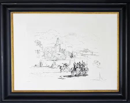 Drypoint Dali - Rome and Cadaqués