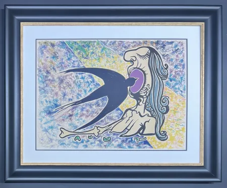 Lithograph Dali - Salvador Dalì - Civiltà Sconfitta(Civilization Defeated) - 1973 - Coloured lithograph on Arches paper.