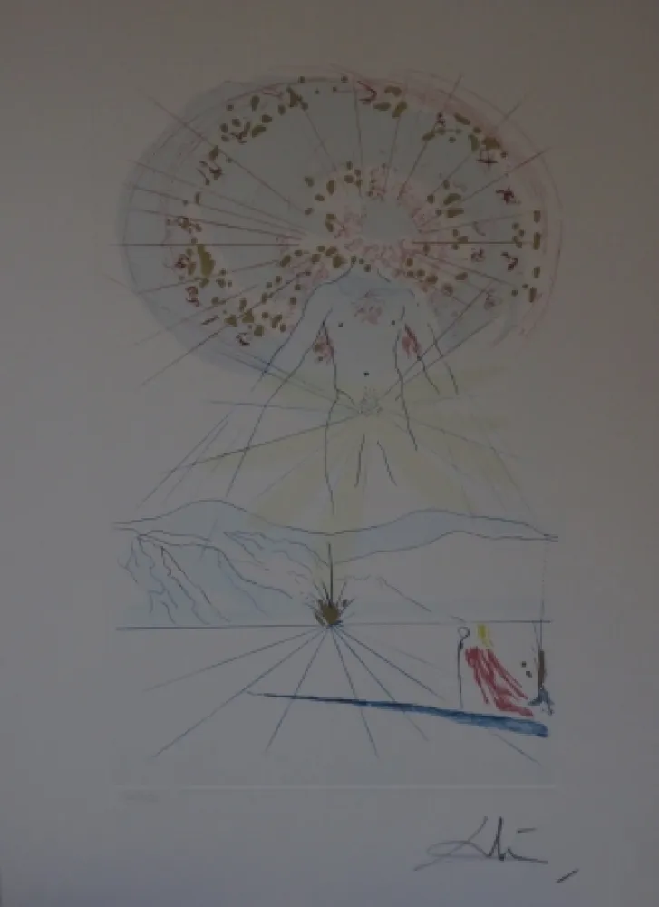 Etching And Aquatint Dali - Sans titre