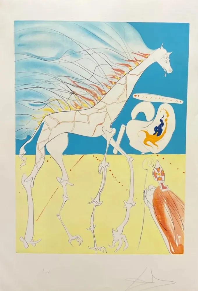 No Technical Dali - Saturnian Giraffe