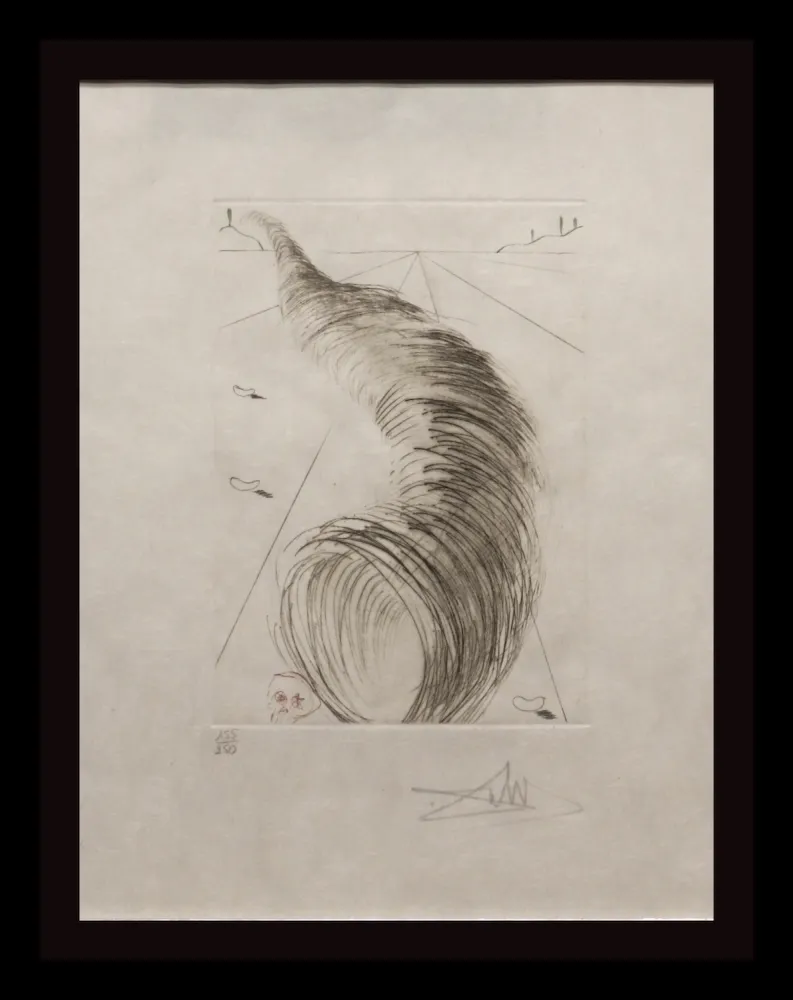 Etching Dali - Shakespeare I Timon of Athens