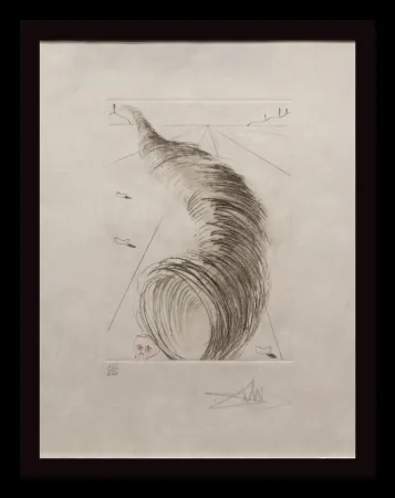 Etching Dali - Shakespeare I Timon of Athens