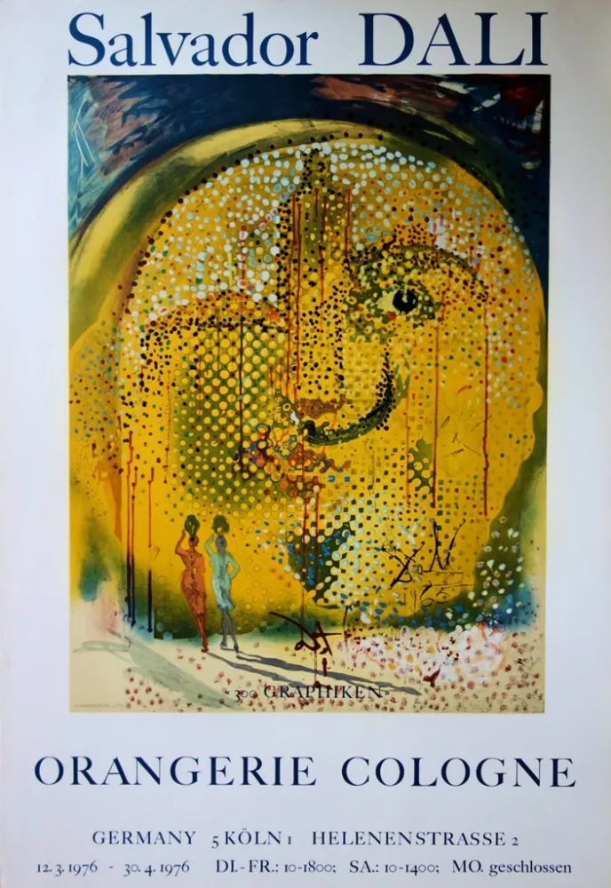 Lithograph Dali - Sol Y Dali