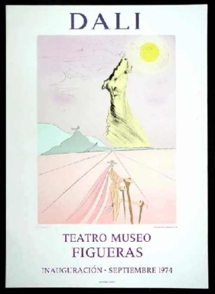Poster Dali - Teatro museo Figueras