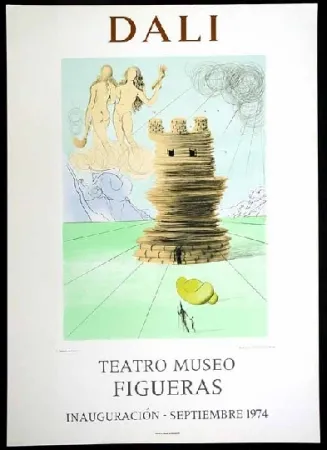Poster Dali - Teatro museo Figueras