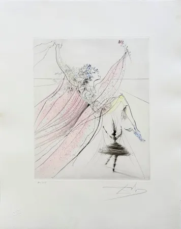 Drypoint Dali - Terpsichore