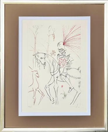 Drypoint Dali - The Bloody Ford