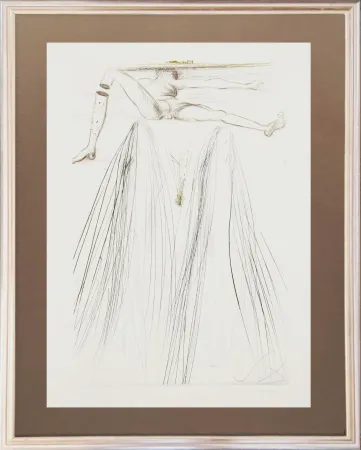 Engraving Dali - The Giant Beliagog