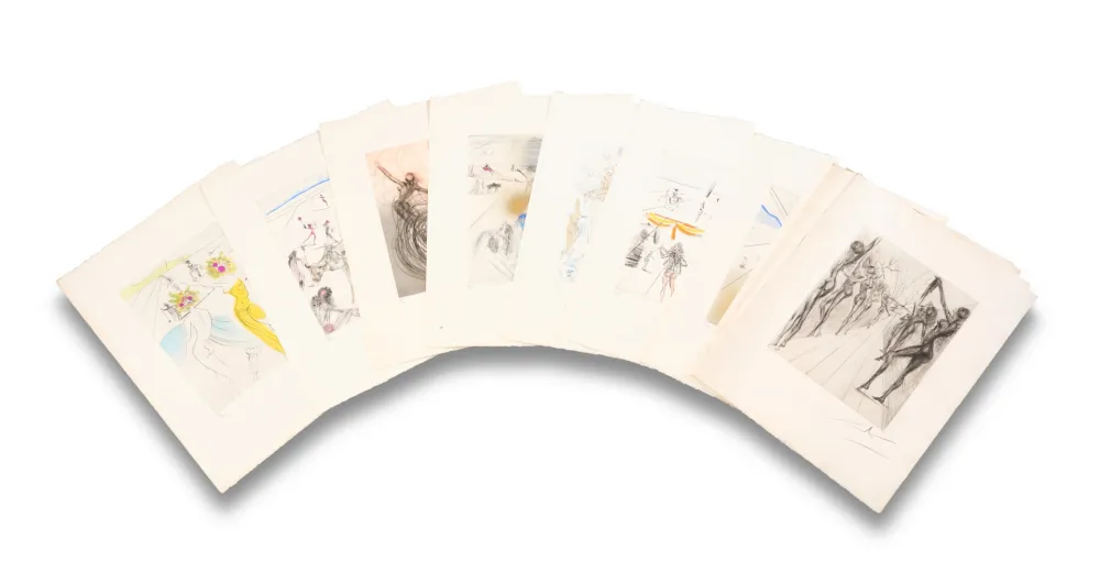 Drypoint Dali - The Hippies