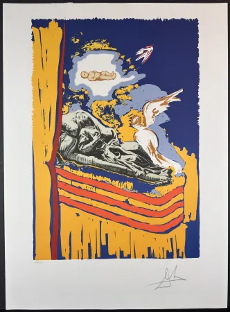 Lithograph Dali - The Immaculate Conception