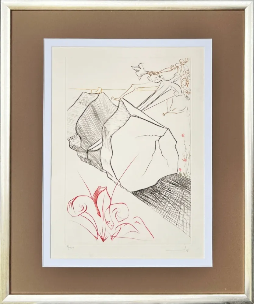 Drypoint Dali - The Marvellous Steps