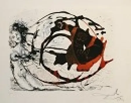 Etching And Aquatint Dali - THE MILKY WAY ( LA VOIE LACTEE)