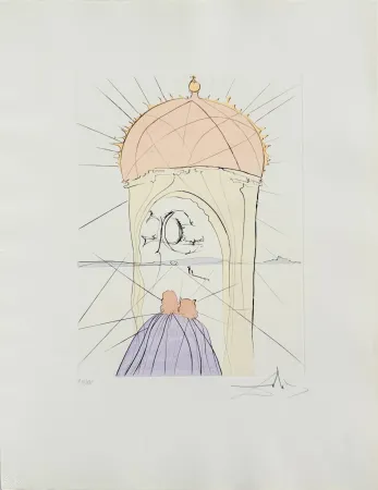 Engraving Dali - The Museum of Genius and Fancy