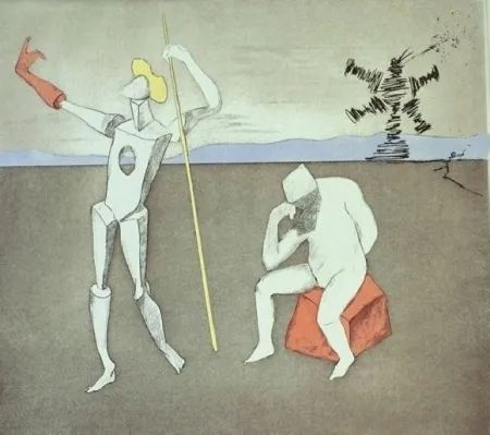 Etching And Aquatint Dali - The Power of Thought