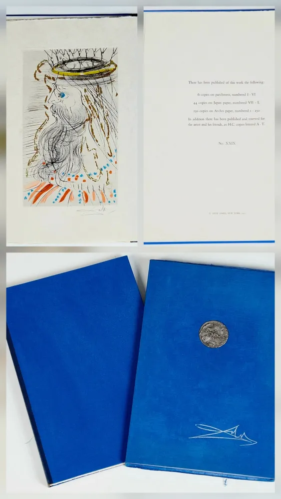 Illustrated Book Dali - The Song of Songs of King Solomon Deluxe Japan