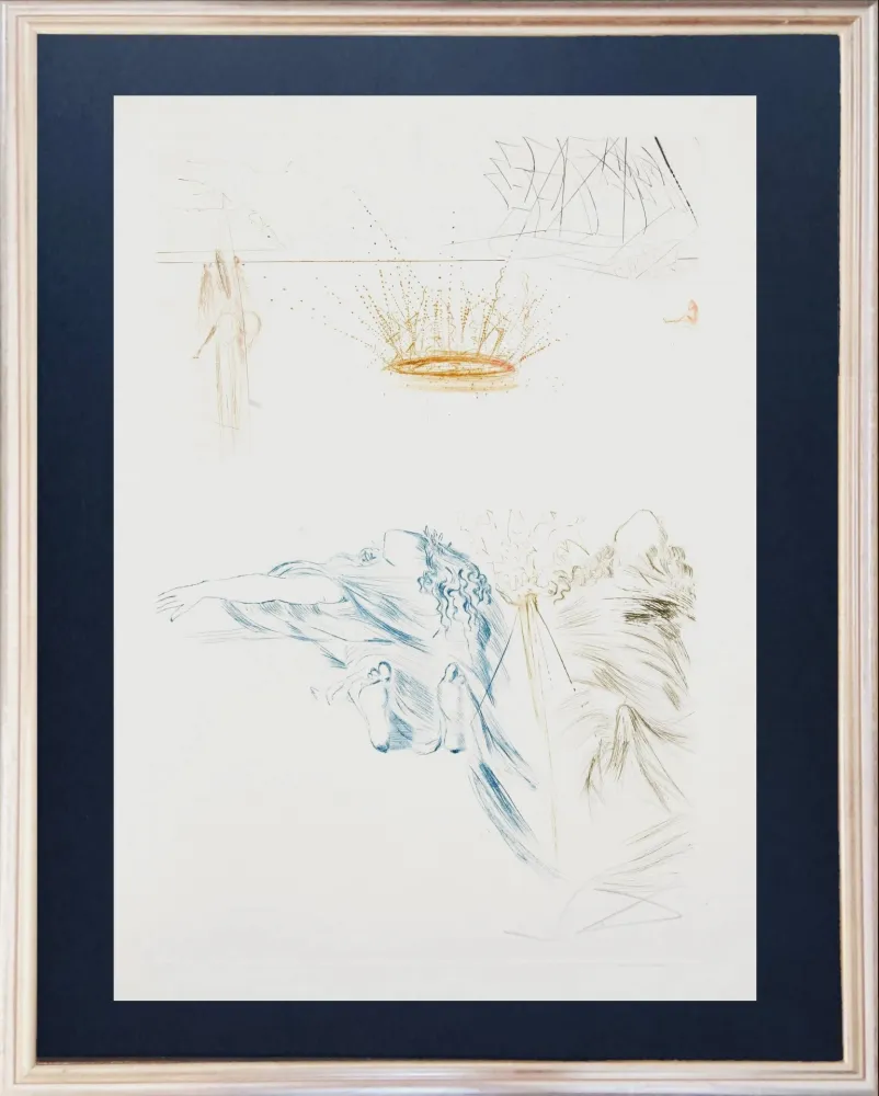 Engraving Dali - Tristram's Testament