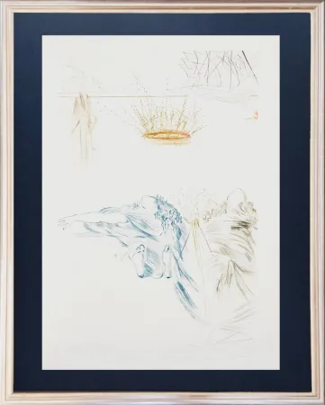 Engraving Dali - Tristram's Testament
