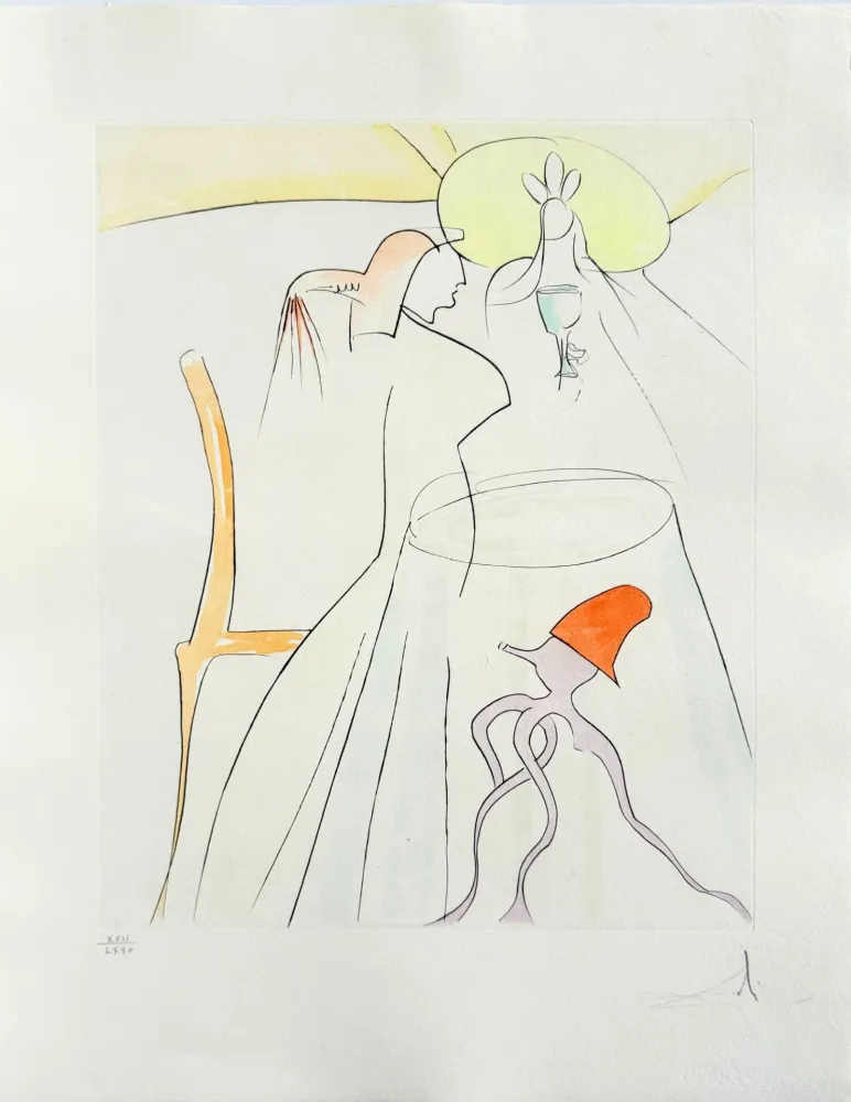 Drypoint Dali - Urashima Taro