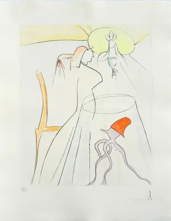 Drypoint Dali - Urashima Taro