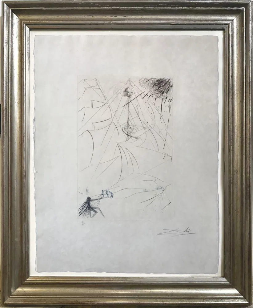 Drypoint Dali - Vaisseau fantôme
