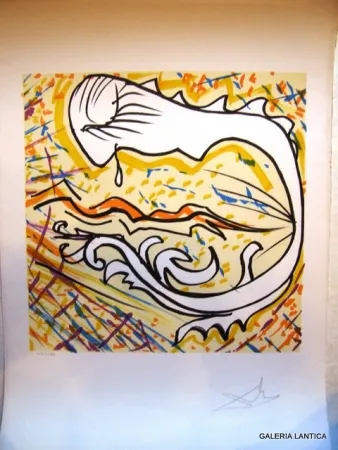 Lithograph Dali - VITRAUX