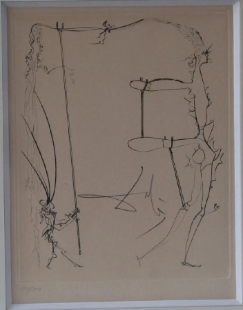 Drypoint Dali - Vogue