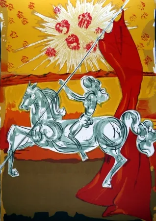 Lithograph Dali - WILFRED