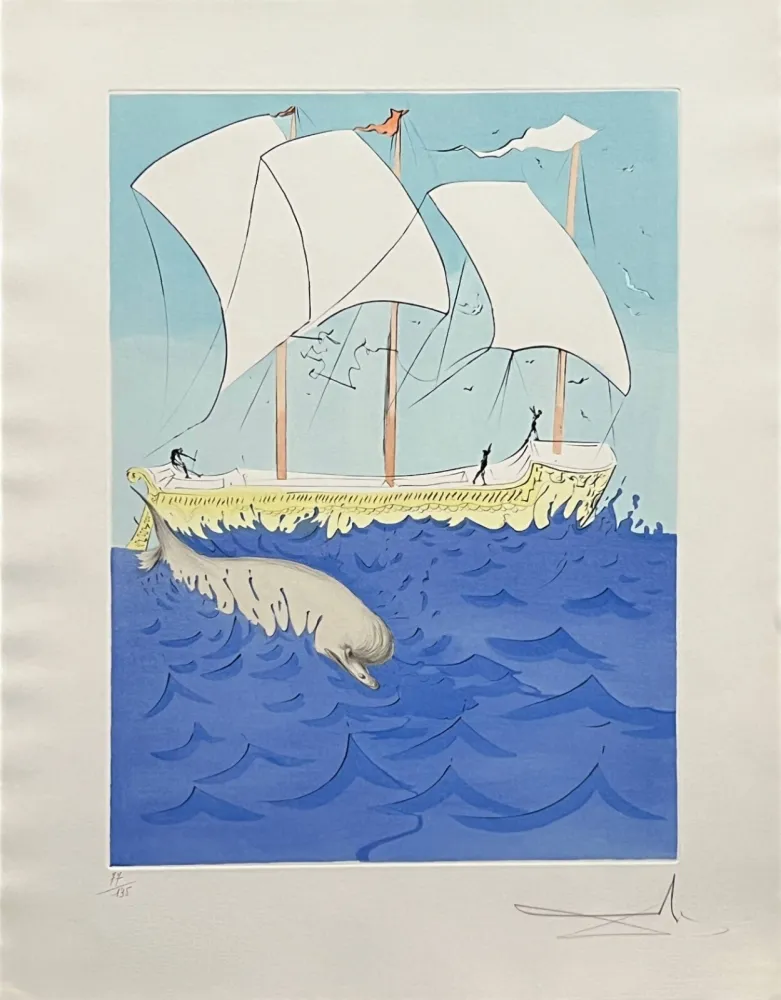 Engraving Dali - Zebulun