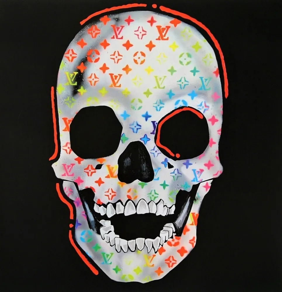 Screenprint Darbon - MONOGRAM IS DEAD