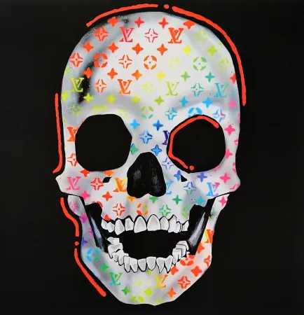 Screenprint Darbon - MONOGRAM IS DEAD