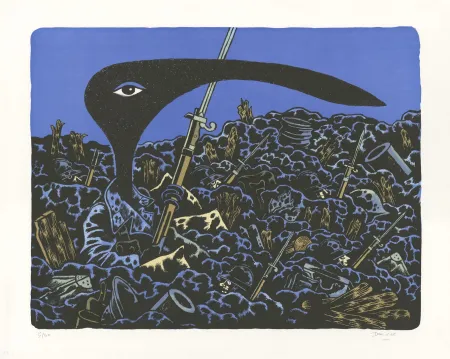 Lithograph David B - Mon Grand-Père sur le Front