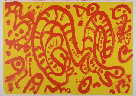 Lithograph Davie - One Cent Life, 1964