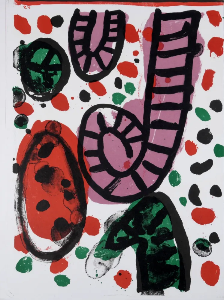 Lithograph Davie - One Cent Life, 1964