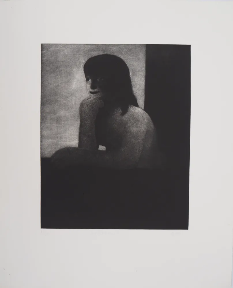 Etching Davies - Perséphone