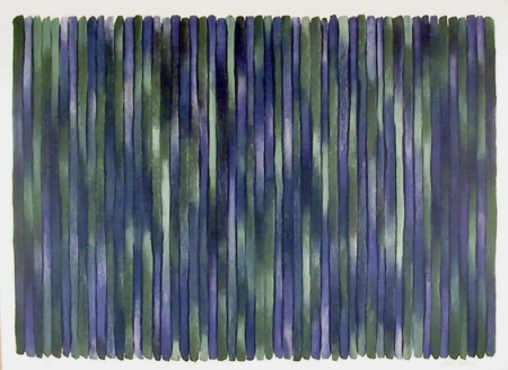 Lithograph Davis - Adam's Rib