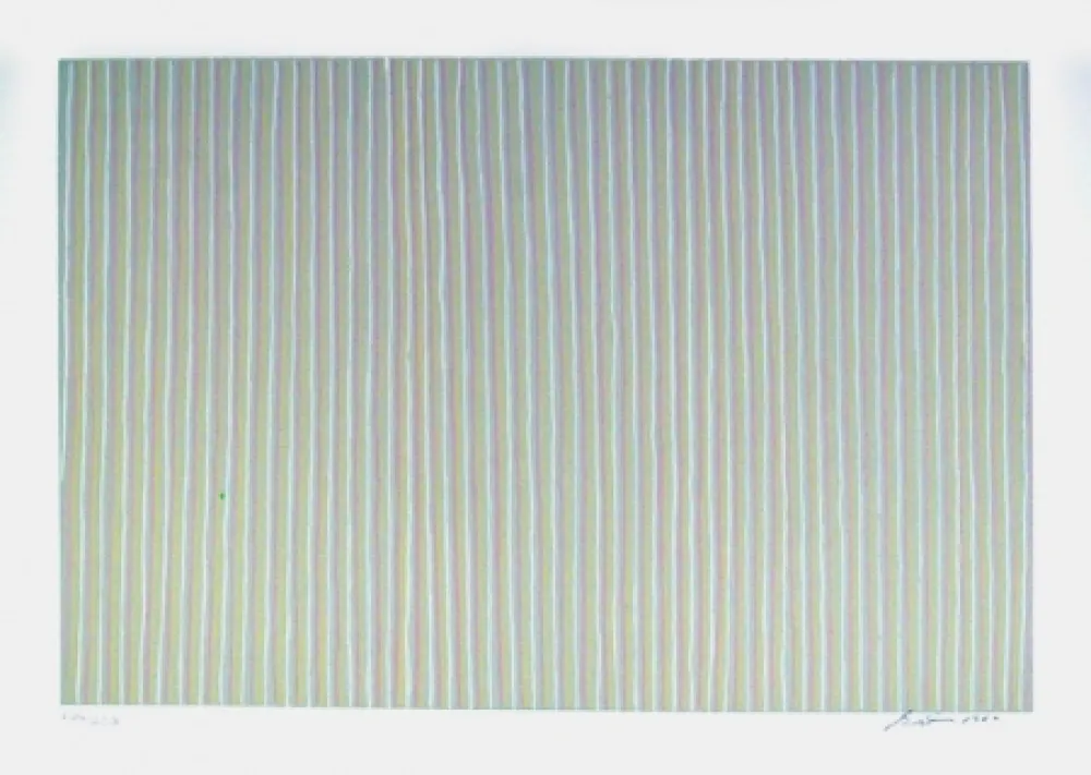 Lithograph Davis - Carousel