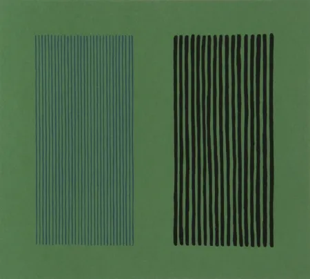 Lithograph Davis - Green Giant