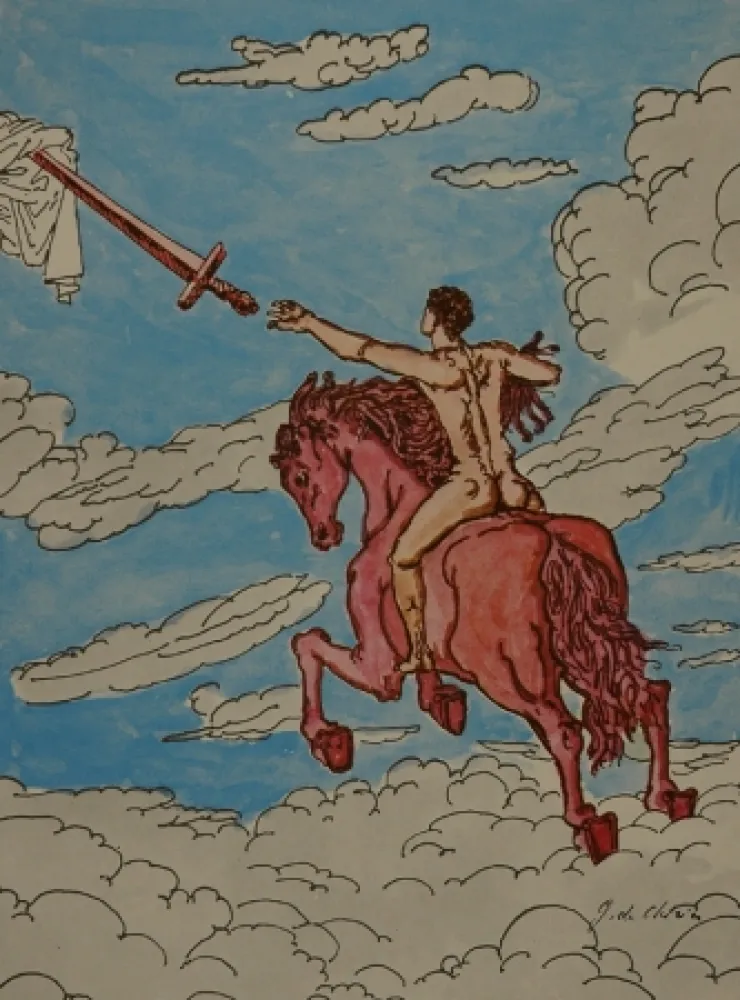 Illustrated Book De Chirico - Apocalisse