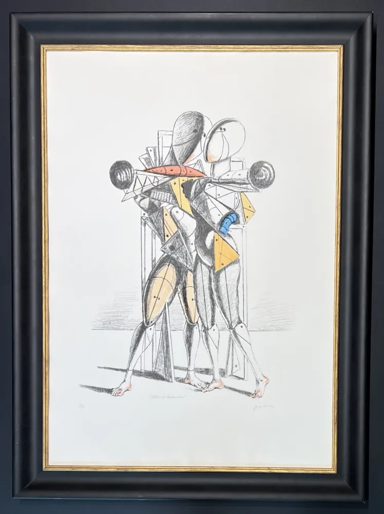 Lithograph De Chirico - Giorgio de Chirico (1888–1978) - Coloured lithograph on paper - 1970