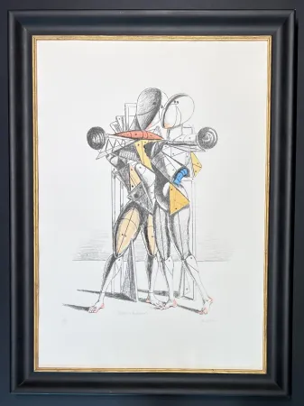 Lithograph De Chirico - Giorgio de Chirico (1888–1978) - Coloured lithograph on paper - 1970