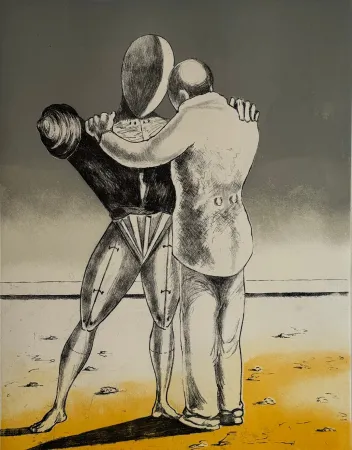 Engraving De Chirico - Il ritorno del figliol prodigo 