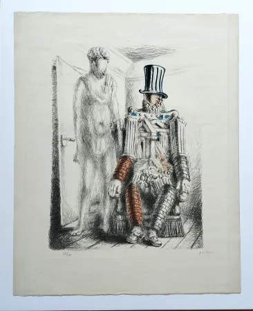 Lithograph De Chirico - Il ritorno del figliol prodigo