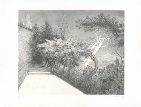 Etching De Crécy - Corsica