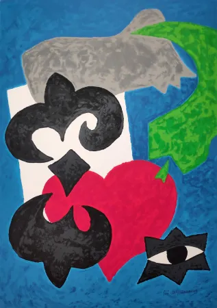 Screenprint De Guimaraes - Federico Garcia Lorca