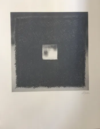 Etching And Aquatint De Juan - Cuadrado gris