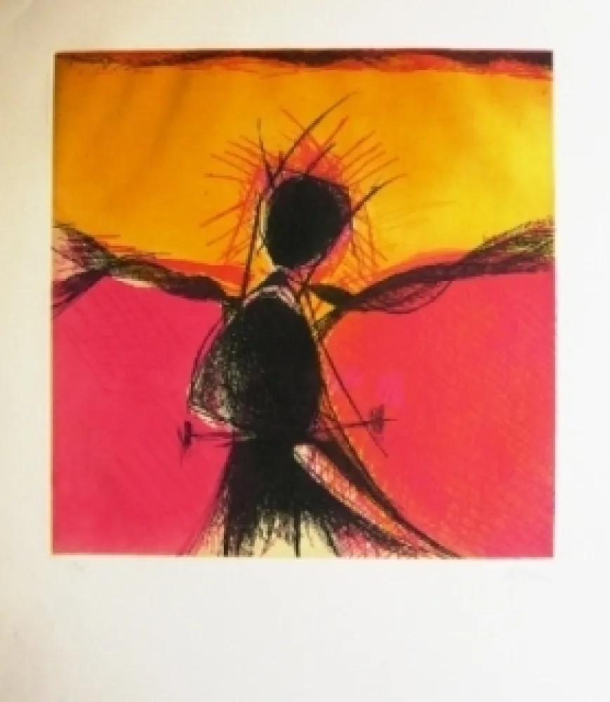 Etching And Aquatint De Juan - Espantapajaros