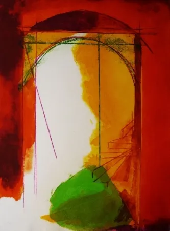 Etching And Aquatint De Juan - Puerta arabe