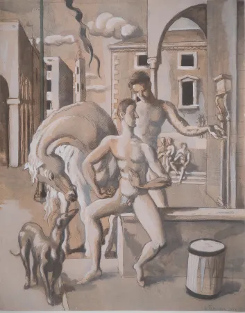Lithograph De La Fresnaye - Nouvelle mythologie, le temps des héros